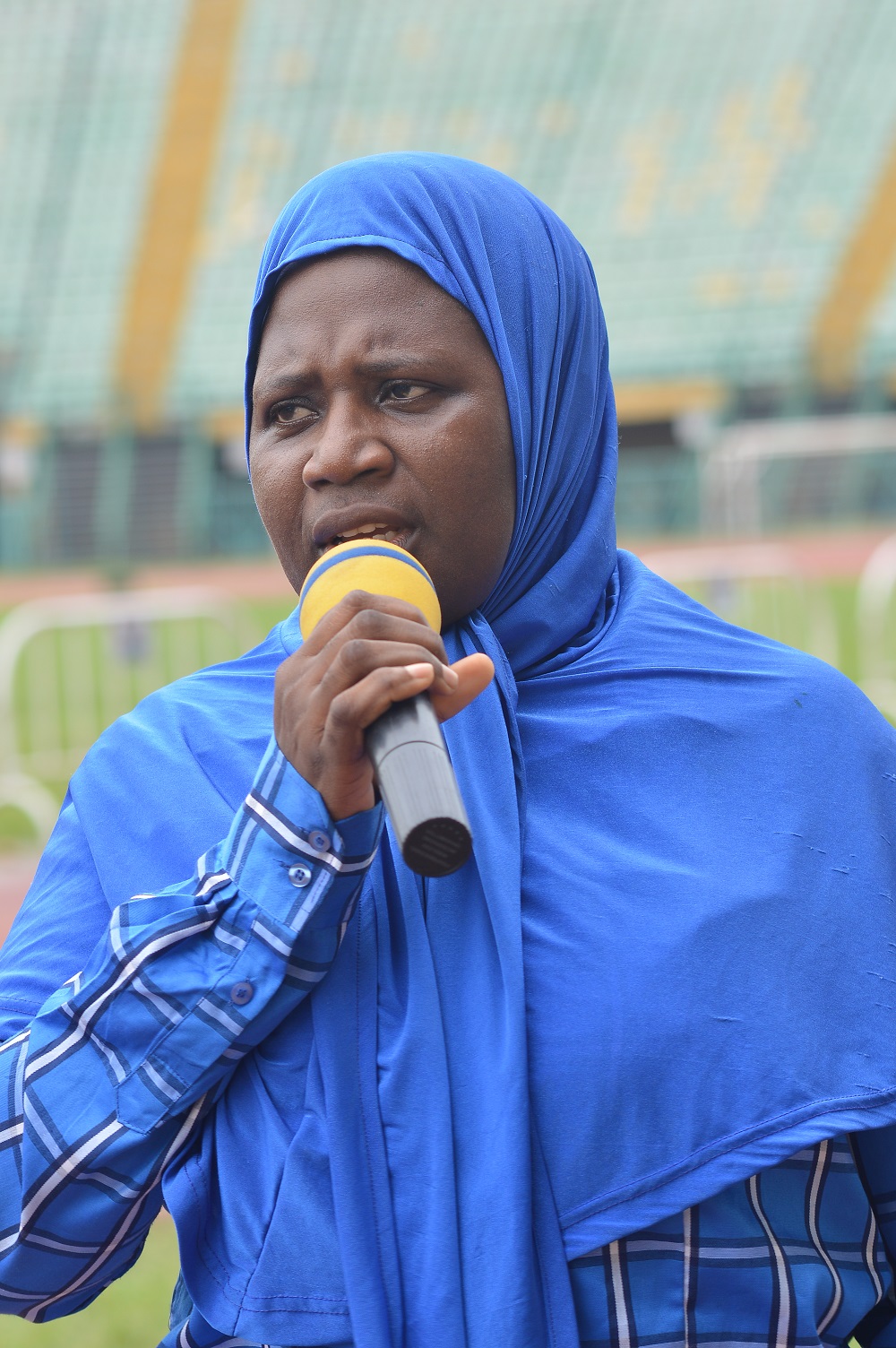 Primary Schools pupils displaying Karate